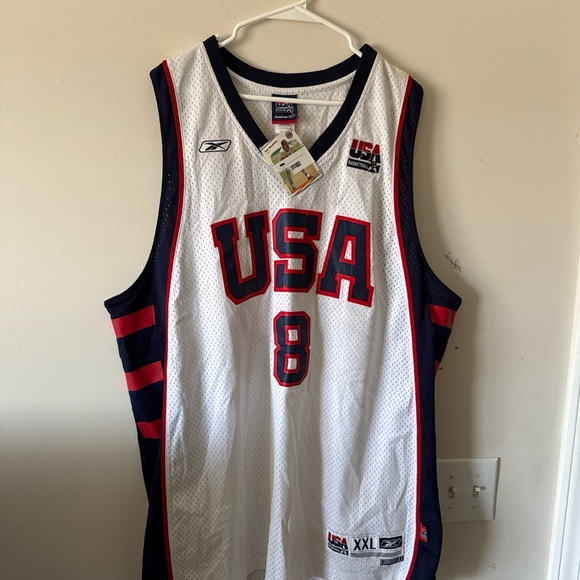 Reebok Other - Men’s Reebok Carmelo Anthony #8 Team USA 2004 Olympics Jersey Sz 2XL - NWT RARE